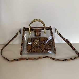 Clear Jelly/Plastic Crossbody